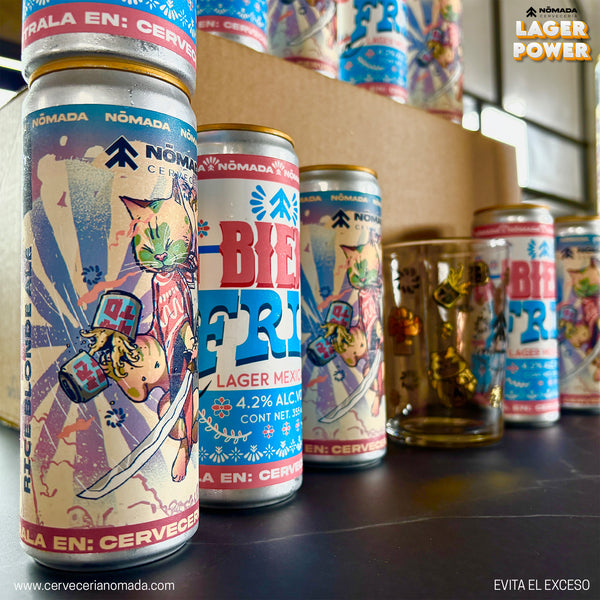 LAGER POWER - 12 lager y 1 vaso