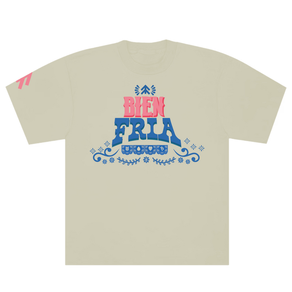 PLAYERA BIEN FRÍA - CERVECERÍA NÓMADA x NEW ERA MANGA CORTA (OVERSIZE)