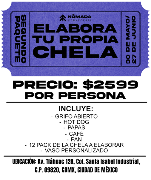 CURSO: ELABORA TU PROPIA CHELA 🍻 (paquete 2)